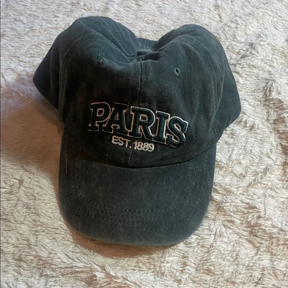 Paris Embroidered Cap